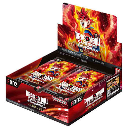 FB02 Booster Pack | Blazing Aura | Fusion World | Dragon Ball | English