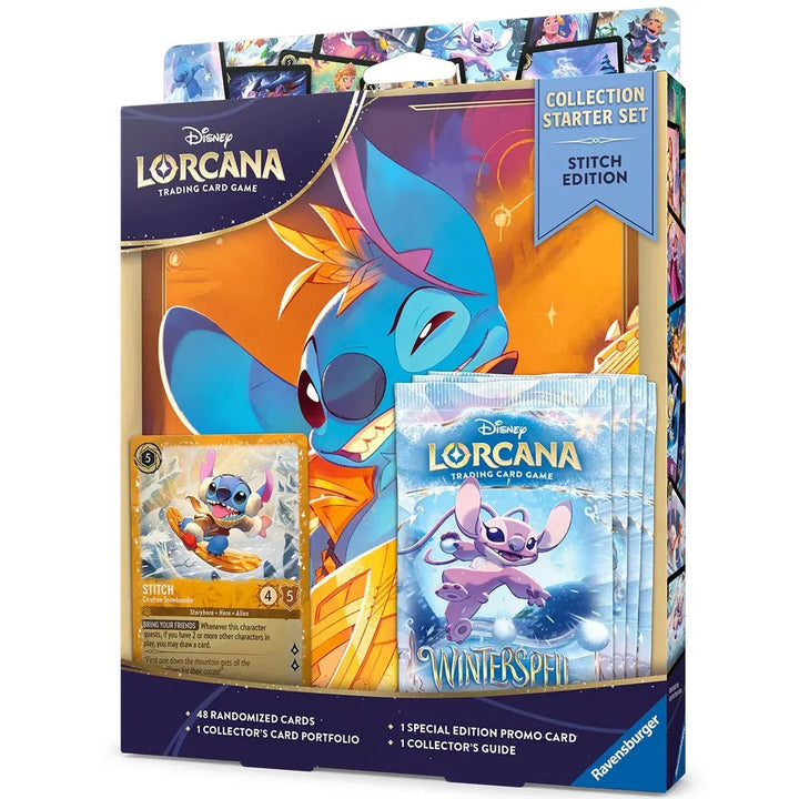 Stitch Winterspell Collector Starter Deck - LORCANA