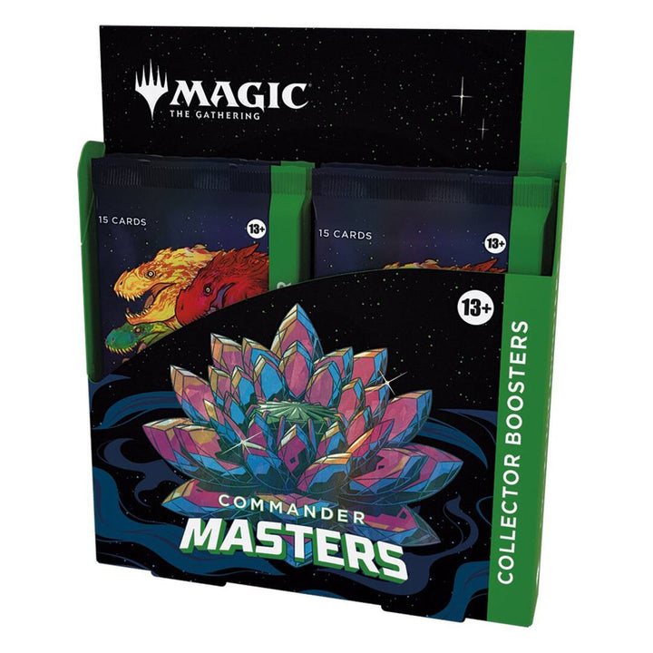 Commander Masters Collector Booster Box – Magic: The Gathering English sealed product