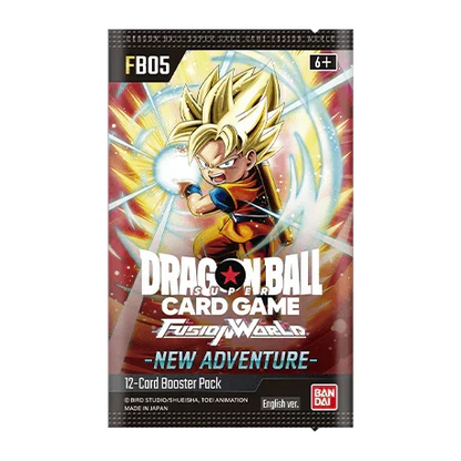 Booster Box FB05 | New Adventure | Fusion World | DRAGON BALL | English