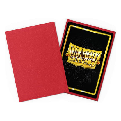 Dragon Shield Matte Sleeves – Ruby (60 ct) | Japanese Size