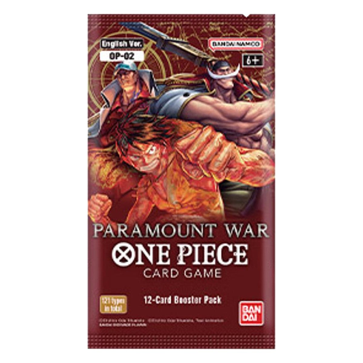 OP-02 Booster Pack Paramount War – One Piece Card Game English sealed product