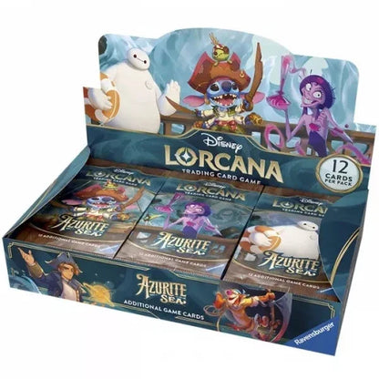 Discover the Lorcana Azurite Sea Booster Pack