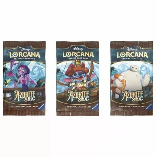 Discover the Lorcana Azurite Sea Booster Pack