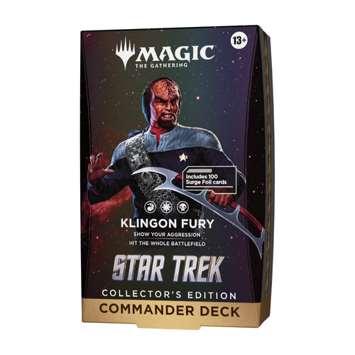 Star Trek Collector's Edition Commander Deck - Klingon Fury