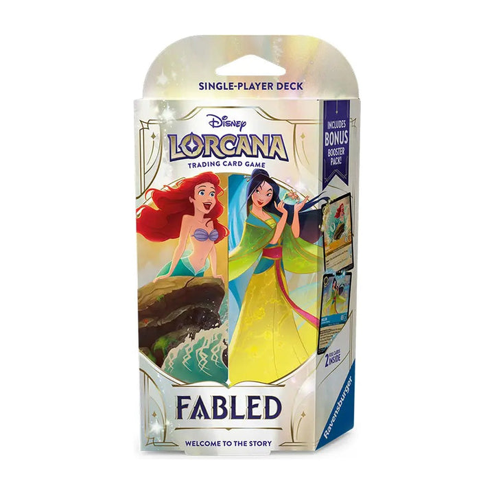Fabled Starter Deck - Amber & Sapphire (Ariel & Mulan)