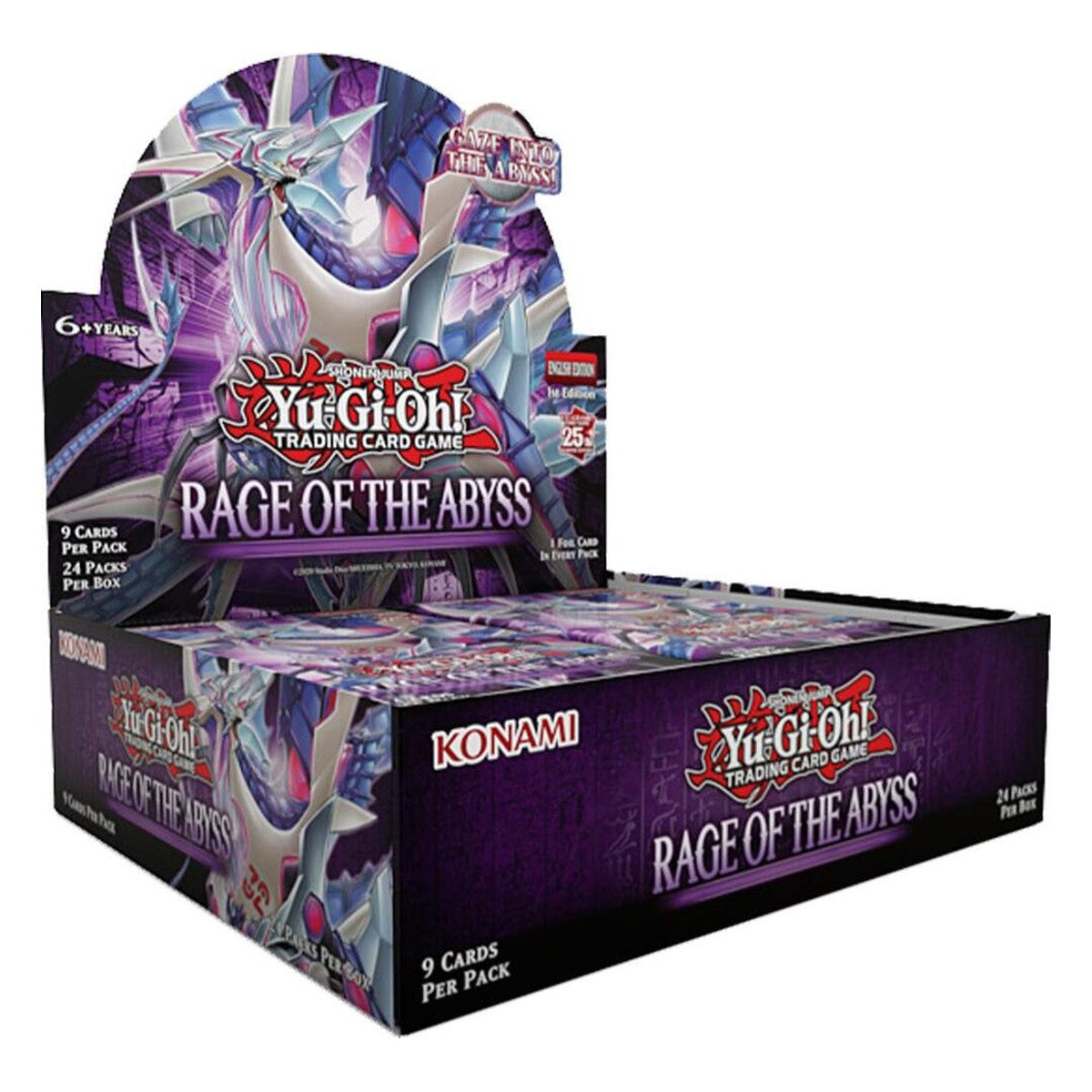 Rage of the Abyss Booster Box (1st Edition) – Yu-Gi-Oh! English sealed product