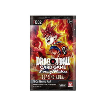 Booster Box FB02 | Blazing Aura | Fusion World | DRAGON BALL | English
